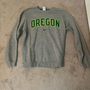 Nike, Oregon Ducks crewneck, size medium